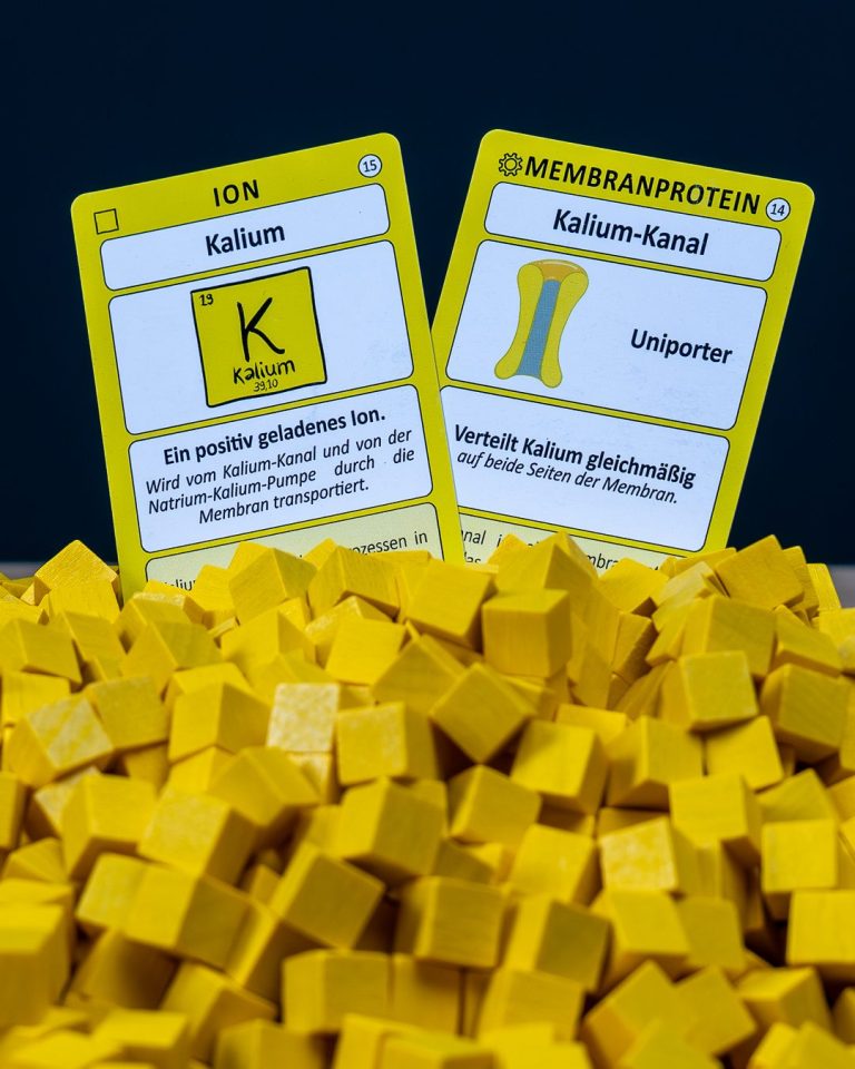 Meeple Bunte Spielfiguren in einer Reihe, mit verschiedenen Farben und Formen.